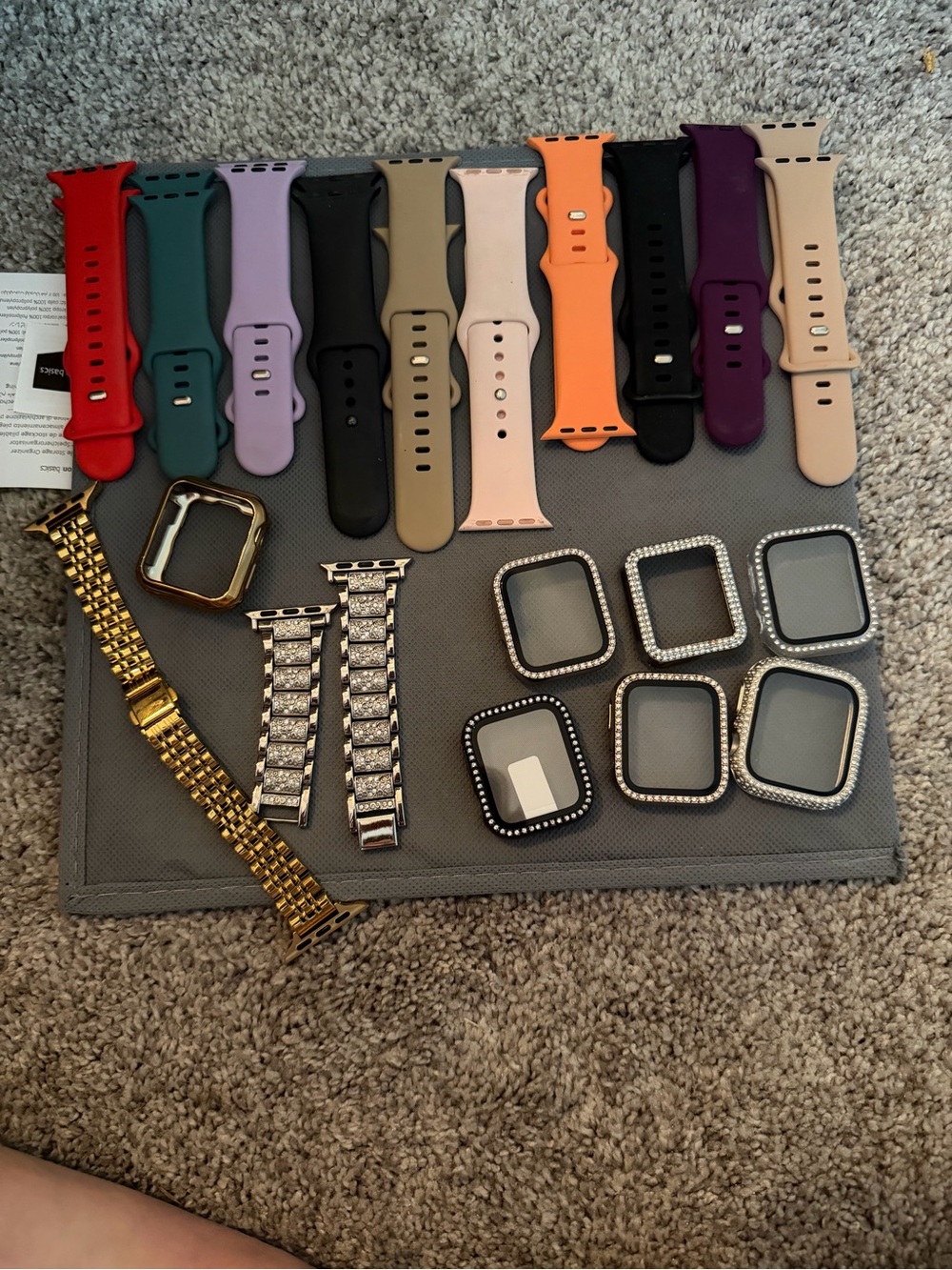 Interchangeable Apple Watch Bands & Bezel Covers - Multi Color series 3